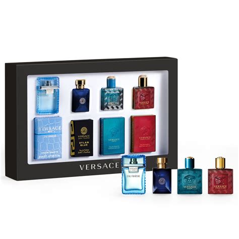 versace mini aftershave set.